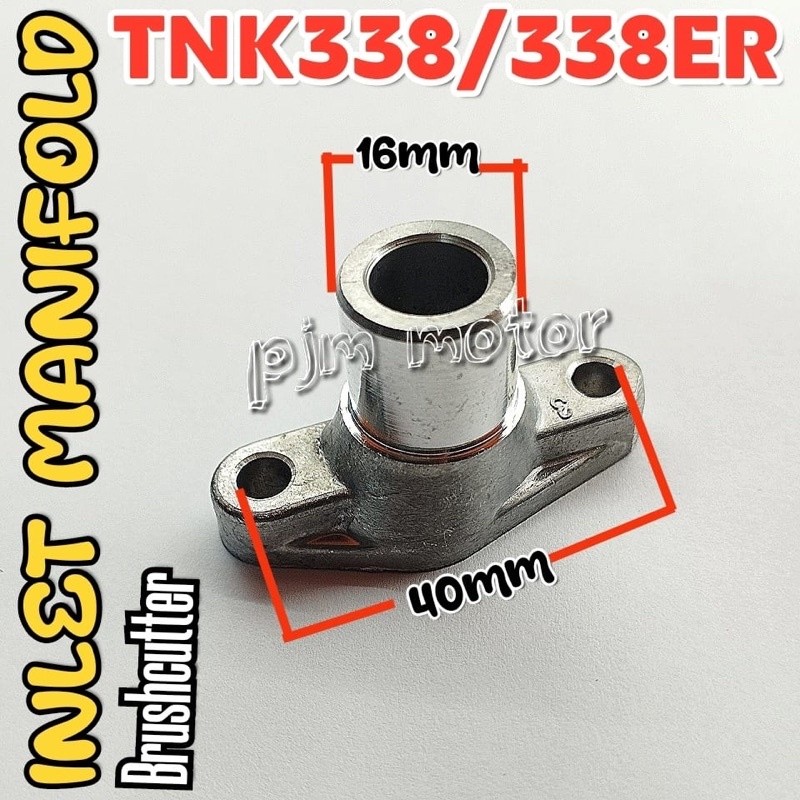 

TL33 inlet manifold alma Elbo mesin potong rumput tanika TNK 338 ER 338 amplas