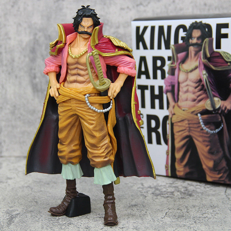 23cm One Piece Anime Gol·D·Roger Figures Action Figurine Pvc Model Doll Collection Desk Decoration S