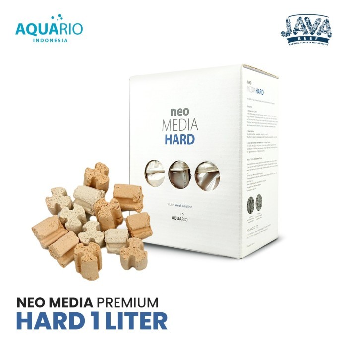 Neo Media Hard Premium 1L Aquario Media Bakteri Filter Rumah Bakteri
