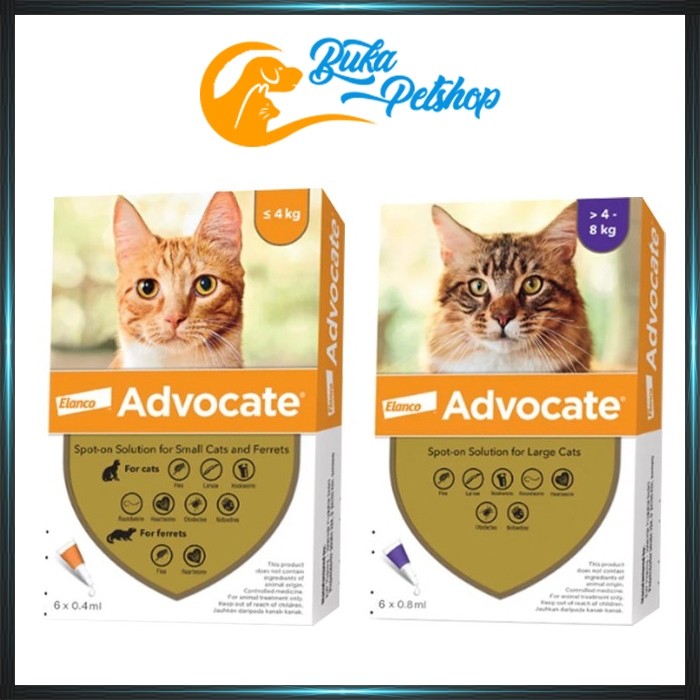 ADVOCATE Cat Obat Kutu Kucing Advocate Elanco