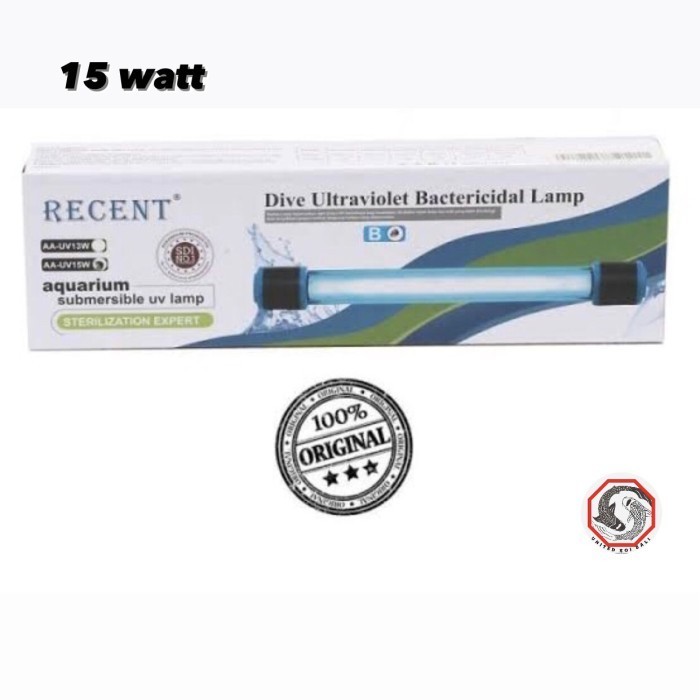 Lampu Uv Kolam Ikan Koi Dan Aquarium Recent Uv-15Watt