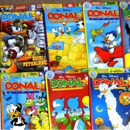 Majalah Donal Bebek - Album Komik Donald Duck Manga - BUKUGRAFI
