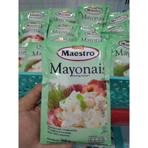

MAESTRO MAYONAIS ALL VARIANT 100 GRAM - AMY