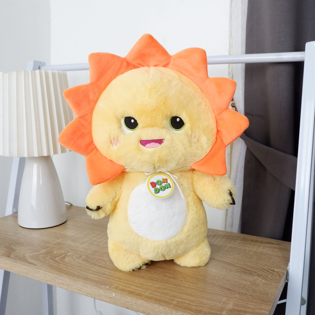 ISTANA BONEKA Dino Kuning Sunflower Yellow Dino 12in Mini Bunga Matahari Lucu Mainan Hadiah Spesial