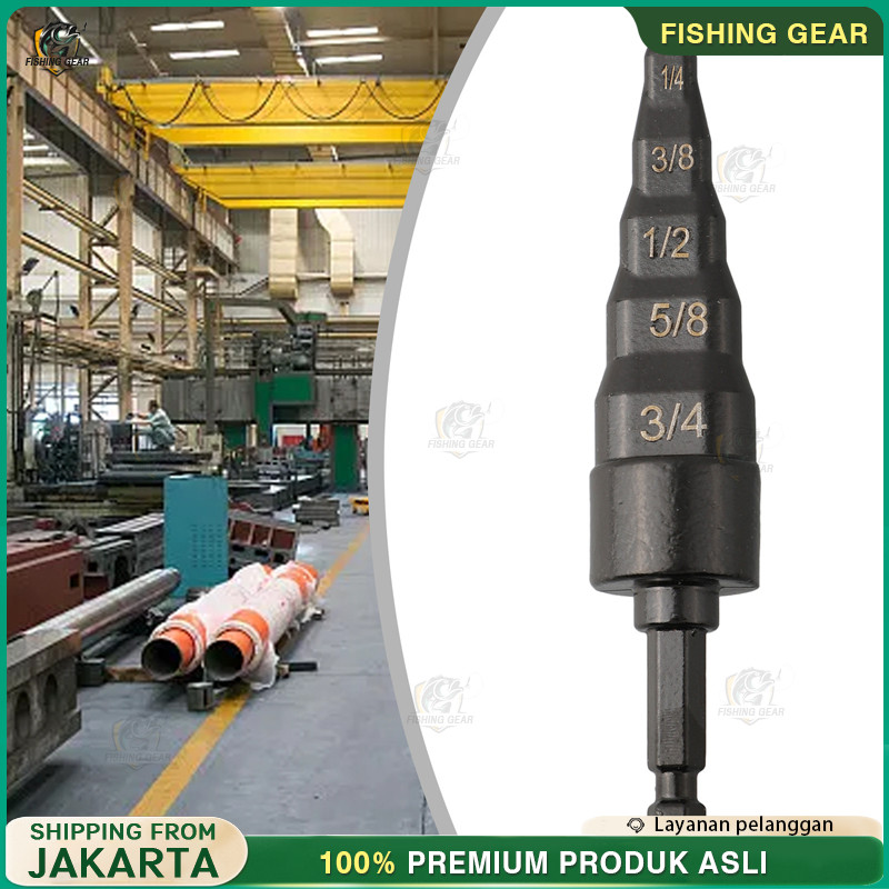 Mata Bor Pembesar Lubang Pipa Tembaga Pipe Expander Tube Expander Swaging Tool / Alat Pembuat Sok Sa