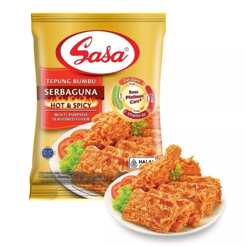

SASA Tepung Bumbu Serbaguna Hot & Spicy 210 g
