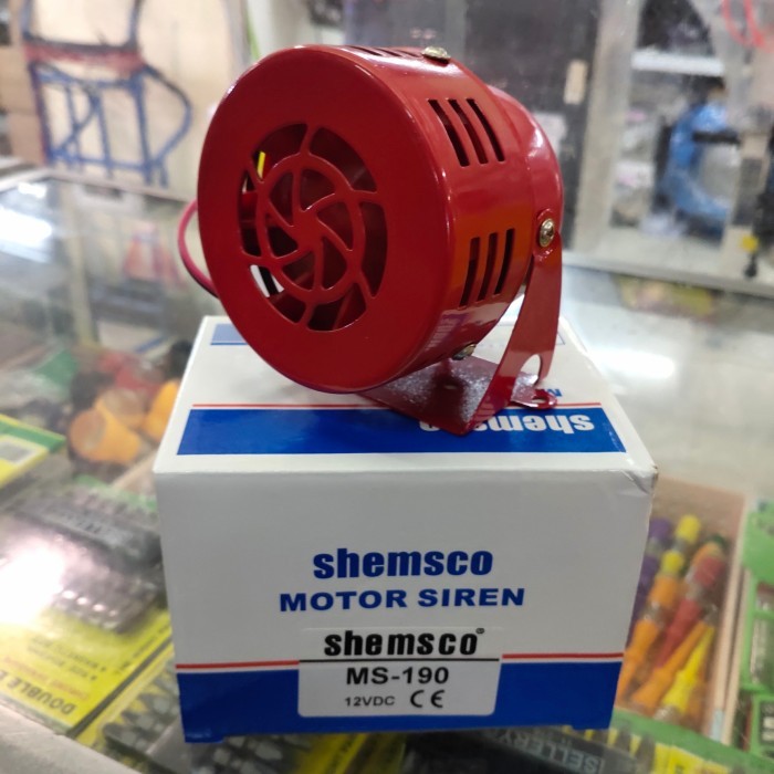 MOTOR SIRENE MS- 190 - 24VOLT DC