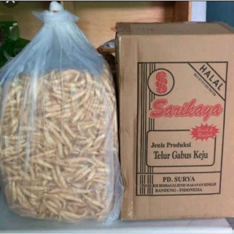 

TELUS GABUS KEJU SARIKAYA 4 KG