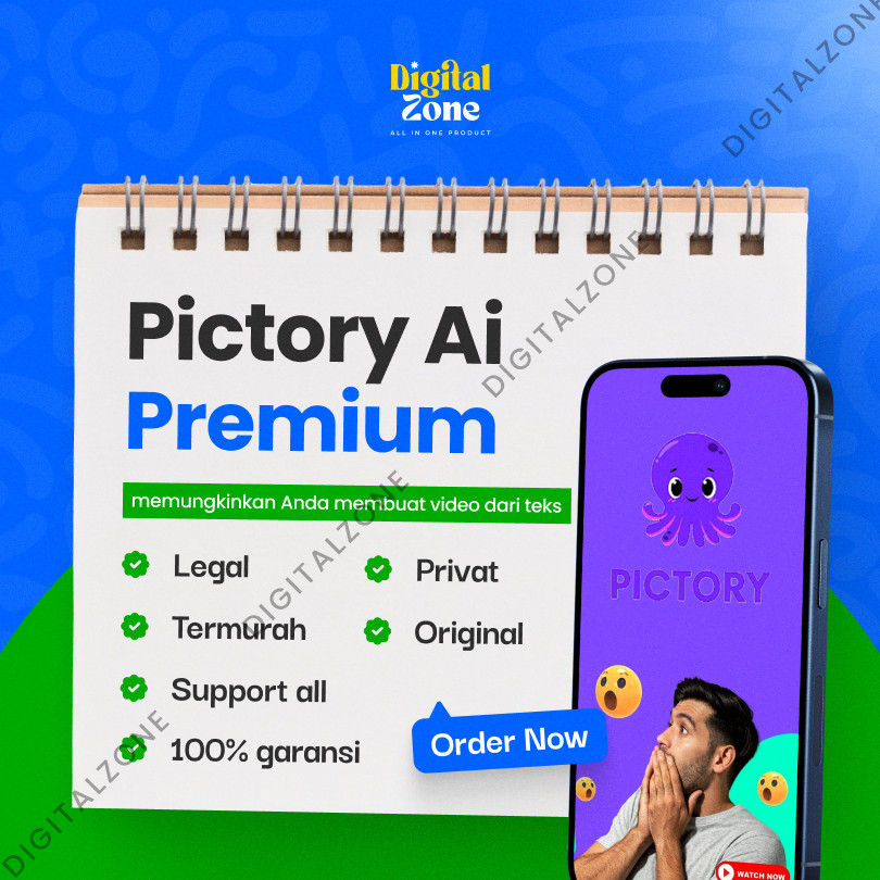 Pictory Ai Premium AI Text To Video & Text To Speech AKUN PRIVATE BUKAN SHARING