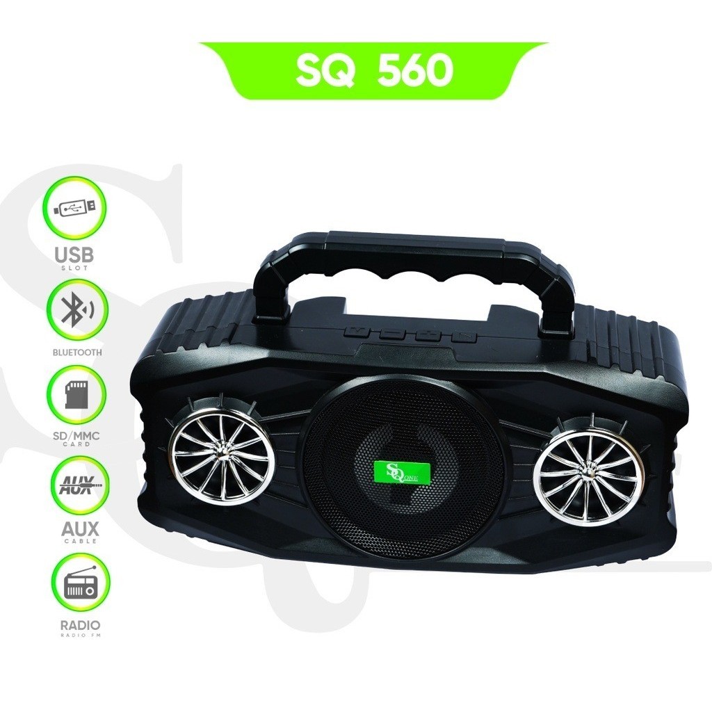 Speaker Bluetooth SQONE SQ560 / Wireless speaker SQONE SQ-560 / Speaker Portable SuperBass Original