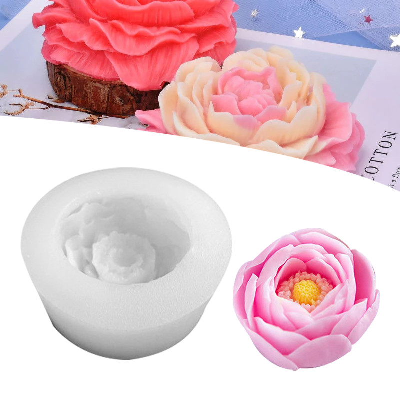 

【New Arrivals】DIY Melati Cetakan Puding 3D Silikon Bunga Cetakan Penyebar Aroma Bunga Cetakan Jelly Cetakan Puding Bunga Daun Flower