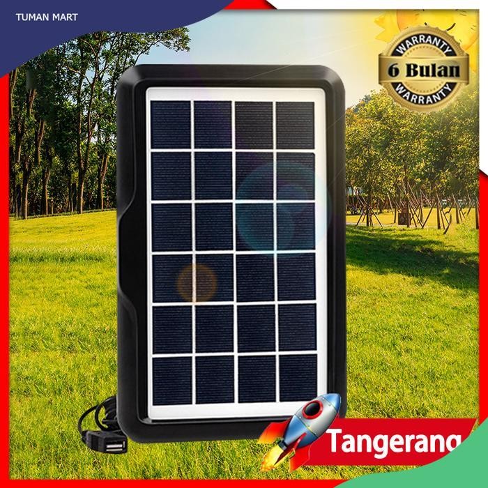 Solar Panel Mini 6V3W Tenaga Surya Matahari Tahan Air Panel Solar Cell