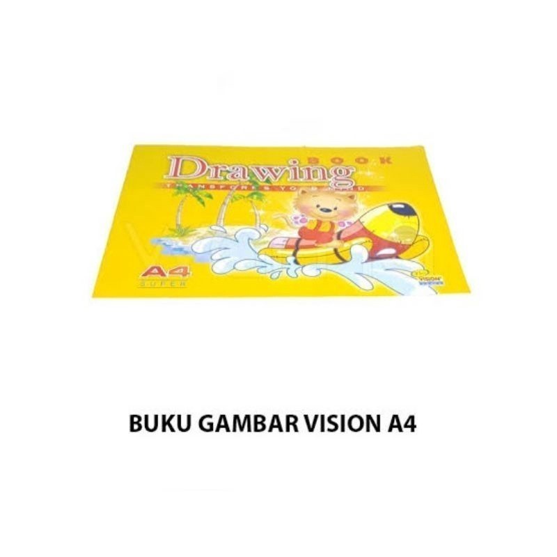 

BUKU GAMBAR DRAWING BOOK A4 A3 SIDU / VISION