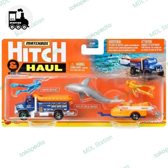 XMCH Matchbox Hitch & Haul - MBX Ocean Rescue Set