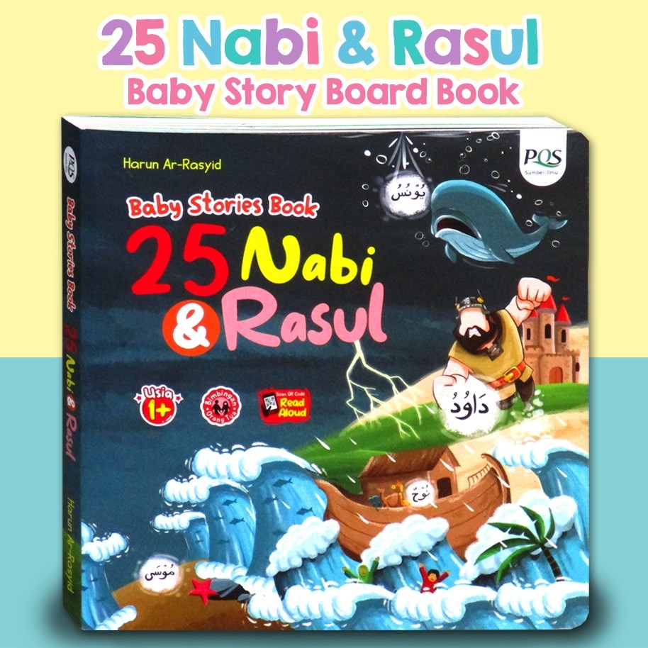 

25 Nabi dan Rasul Baby Stories Board Book / Buku Cerita 25 Nabi / Buku Kisah 25 Nabi - Buku Anak Islam [Pustaka Quran]
