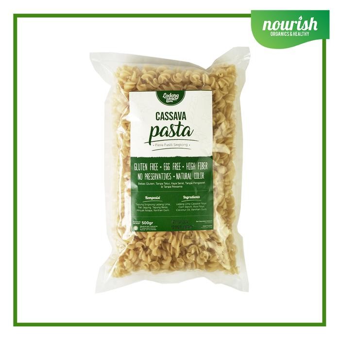 

Ladang Lima Cassava Pasta/ GLUTTEN FREE/ Tanpa Pengawet & Pewarna 500g - FUSILLI