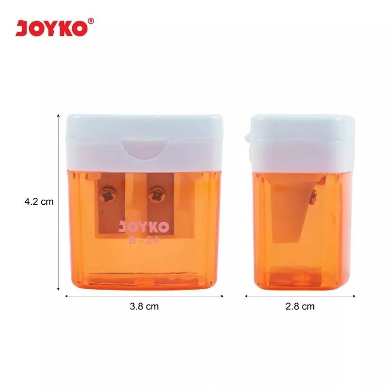 

Rautan B24 Joyko Serutan Joyko 2 Lobang Sharpener Joyko Rautan 2 Lobang Joyko DALINGSHOP