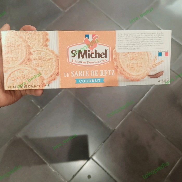 

st michel sable coconut cookies 120gr