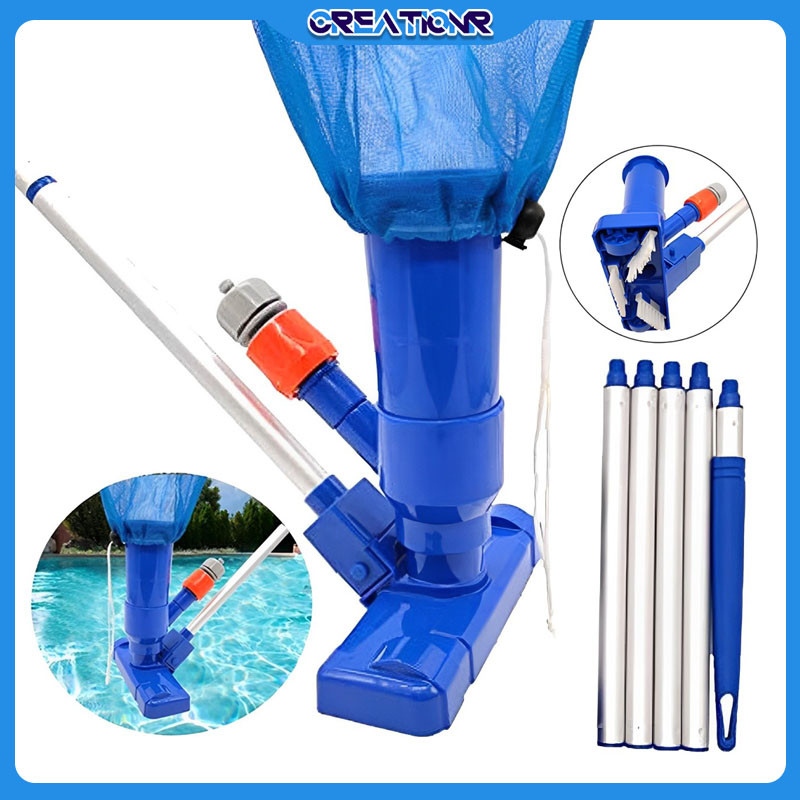 1set Vacuum Kolam Renang/pembersih Kolam Renang/alat Pembersih Kolam Renang/vakum Kolam Renang/penye