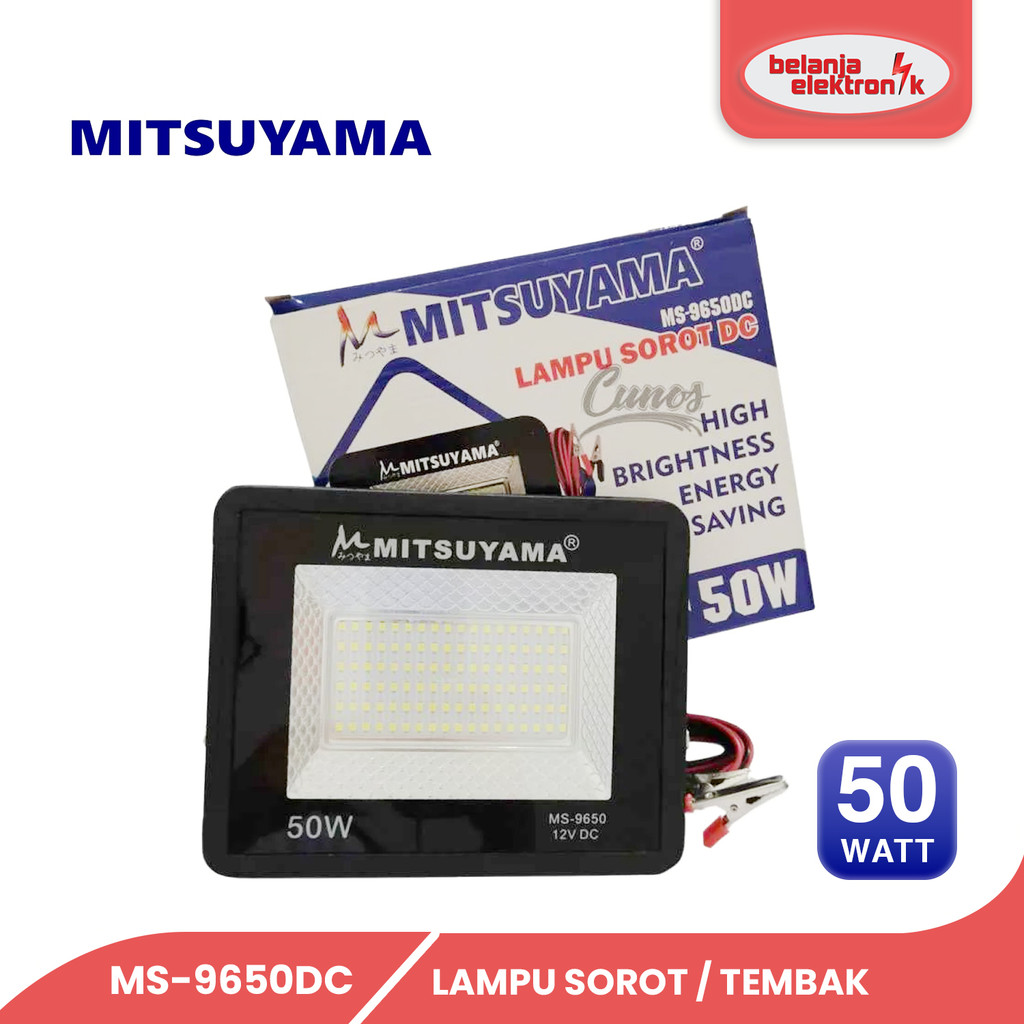 MITSUYAMA LAMPU SOROT TEMBAK MS-9650 DC 50 WATT