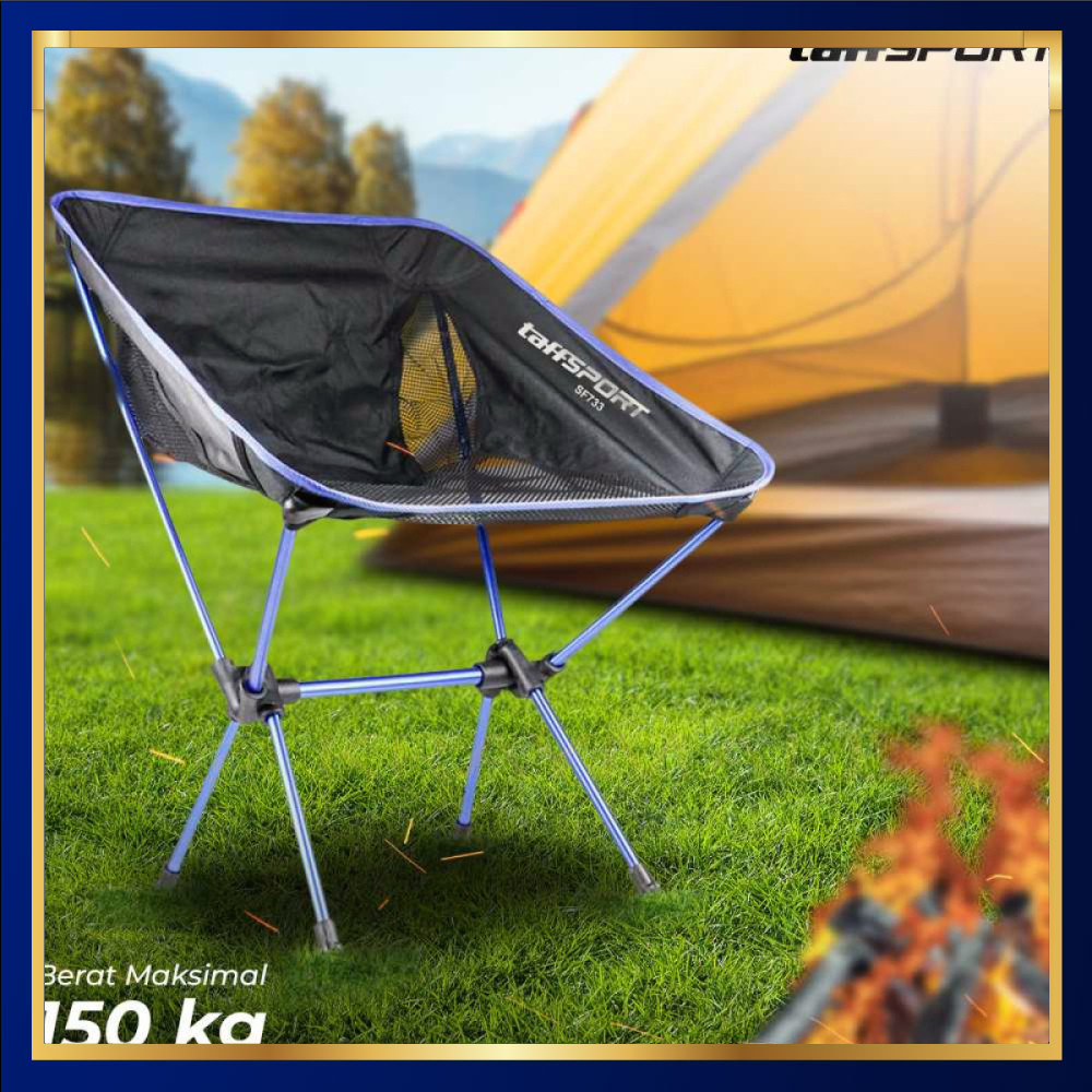 TaffSPORT Kursi Lipat Memancing Folding Fishing Chair - SF733