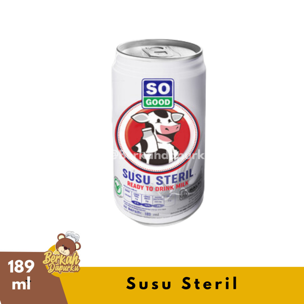 

So Good Susu Steril 189ml Susu Sapi Termurah Distributor Frozen Food Murah Bogor