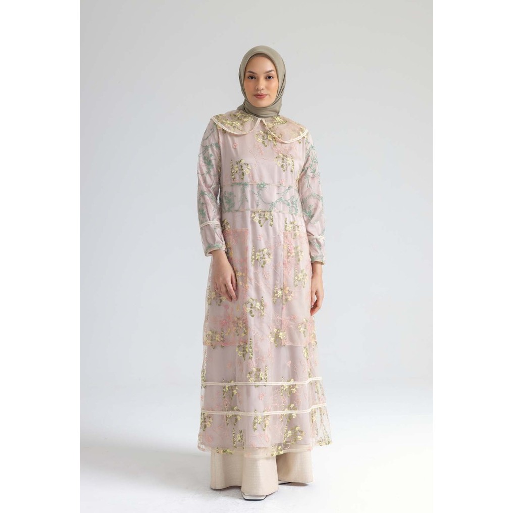 "WY.SY" -  TERLARIS Dress - Zahara Long Dress - RiaMiranda  - MIx Color, XL