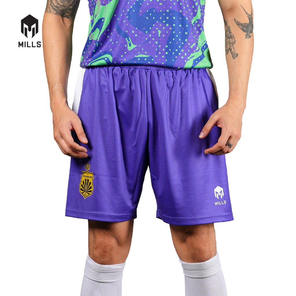 MILLS BHAYANGKARA FC GOALKEEPER HOME SHORT PLAYER ISSUE PURPLE 3255BFC