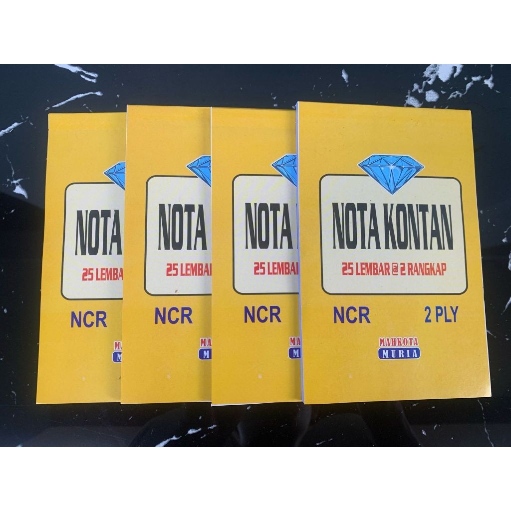 

Nota Kontan 2 Ply, Nota Kecil NCR, Nota 2 Ply, Nota Rangkap 2 Murah