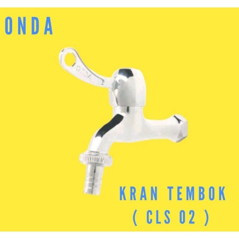 Kran tembok / kran air 3/4" inch ( CLS 02 ) ONDA