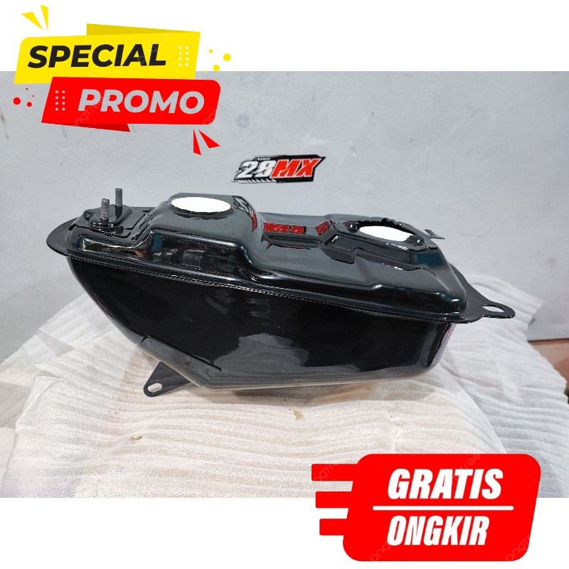 MNS TANK TANGKI HONDA SUPRA X 100 BAHAN BESI BARANG IMPORT PRESISI TINGAL PASANG PNP HONDA SUPRA SUP