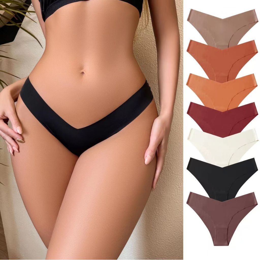 Likesun - Cod Celana Dalam Wanita Jumbo CD Seamless V Anti Nyeplak Tanpa Jahitan CD13