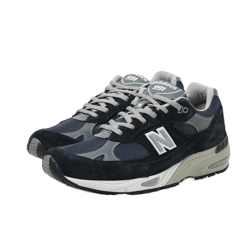 Sepatu NB New Balance 991 Navy White BNIB Original / Sneakers Pria