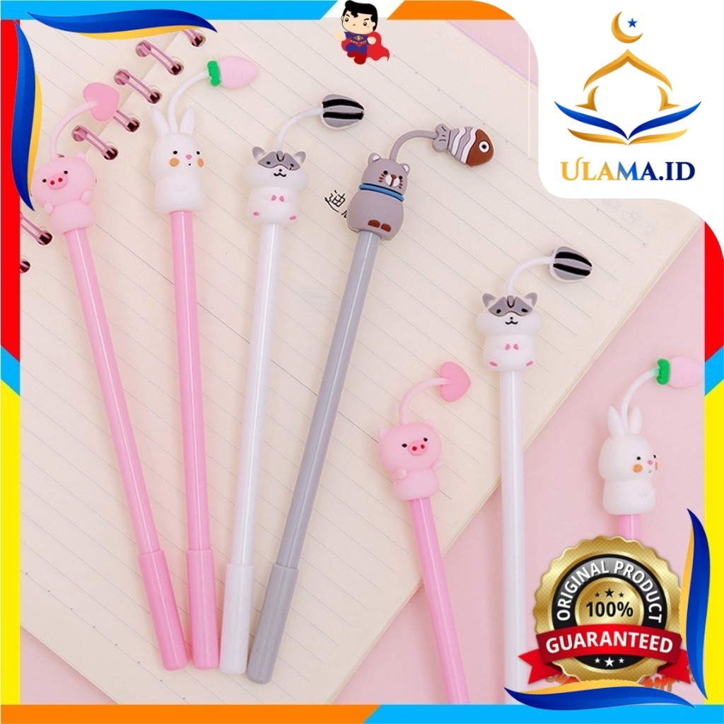 

Pulpen Karakter Binatang Pen Hewat Lucu Pulpen Gel Kulitas Import Murah STK2