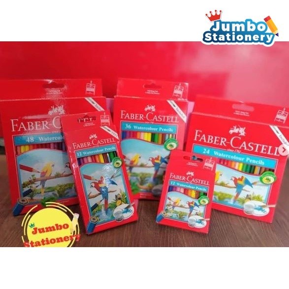 

PENSIL GAMBAR WATER COLOUR FABER CASTELL 36 WARNA