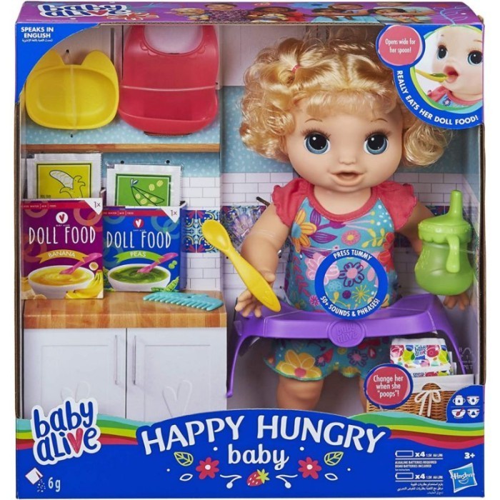 SUPER MURAH Baby alive doll happy hungry baby original boneka baby