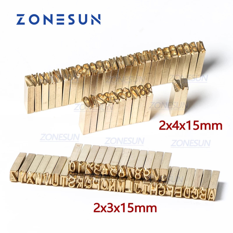 

ZONESUN DY-8 Letter Set Number Set Lt-50d Letter Set LT-50d Number Set MT-50 Number Letter For Code Printing Machine