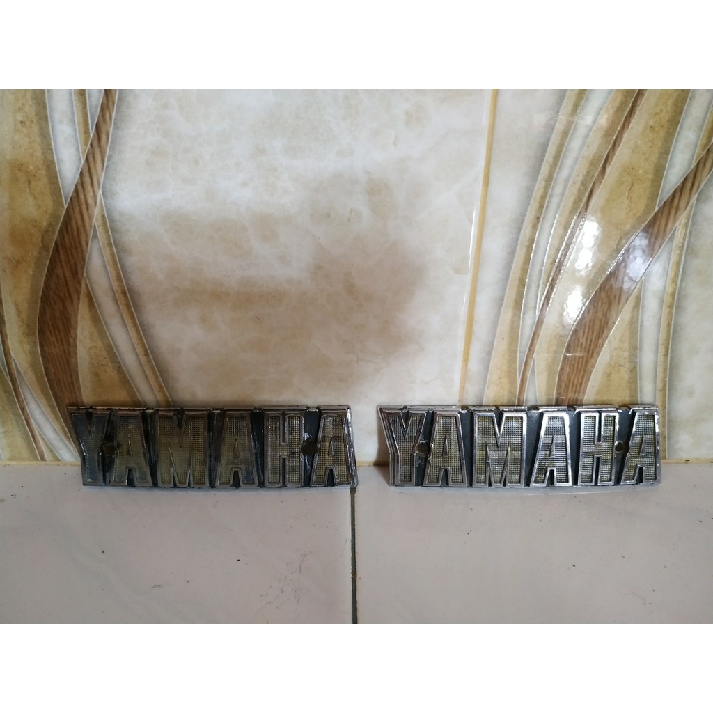 emblem yamaha rx 100 original