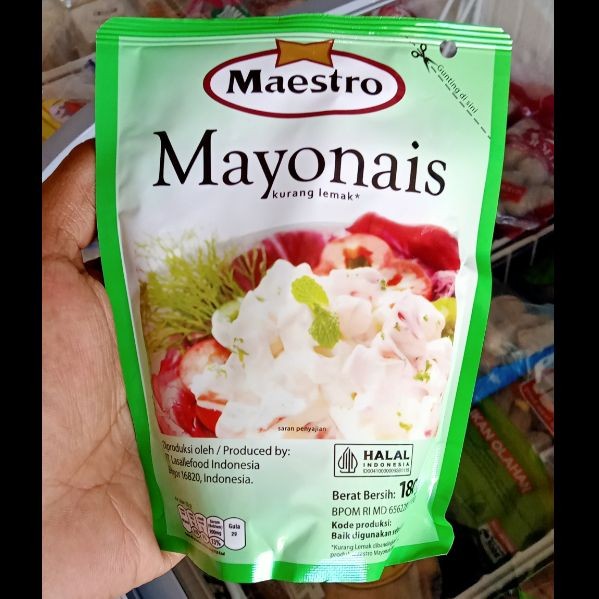 

Maestro Mayonnaise Ori 180gr