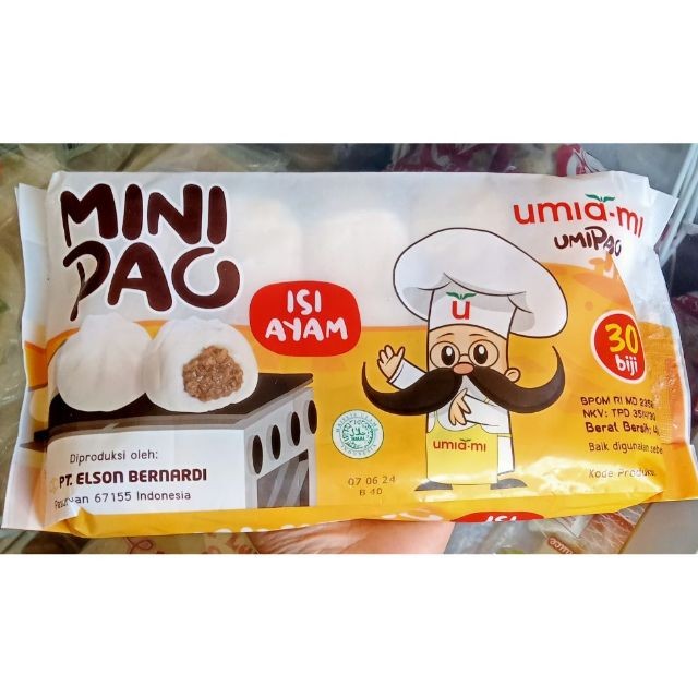 

Umiami Minipao Ayam Isi 30 - 480gr