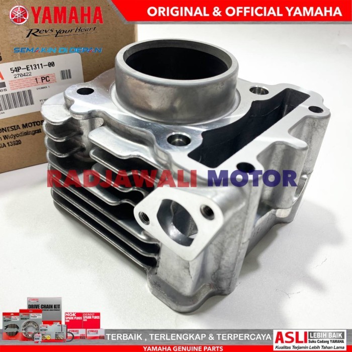 CYLINDER BLOK SEHER MIO J,MIO GT,SOUL GT,FINO FI ASLI ORIGINAL YAMAHA BERKUALITAS