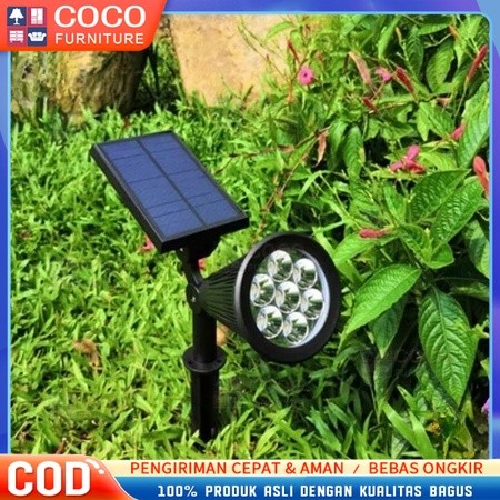 LAMPU TAMAN TENAGA MATAHARI lampu taman tancap solar cell - lampu outdoor taman tenaga surya LAMPU T