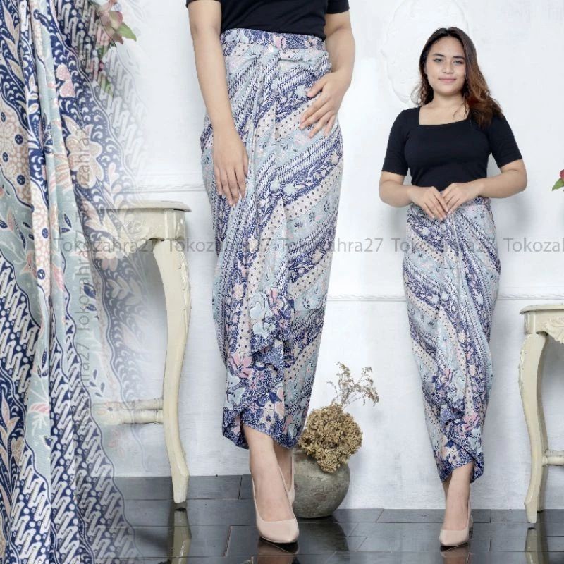 Rok Lilit Bawahan Kebaya Rok Lilit Batik Warna Hitam Berbagai Macam Motif Rok Lilit Kondangan Rok Ba
