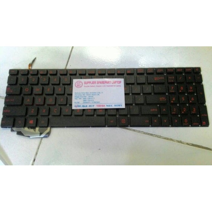 Keyboard ORIGINAL Asus ROG GL552 GL552JX GL552VW GL552VX