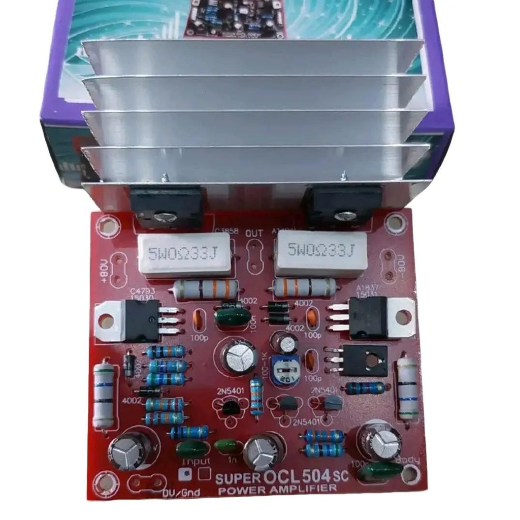 power driver 504 mono 500watt tip