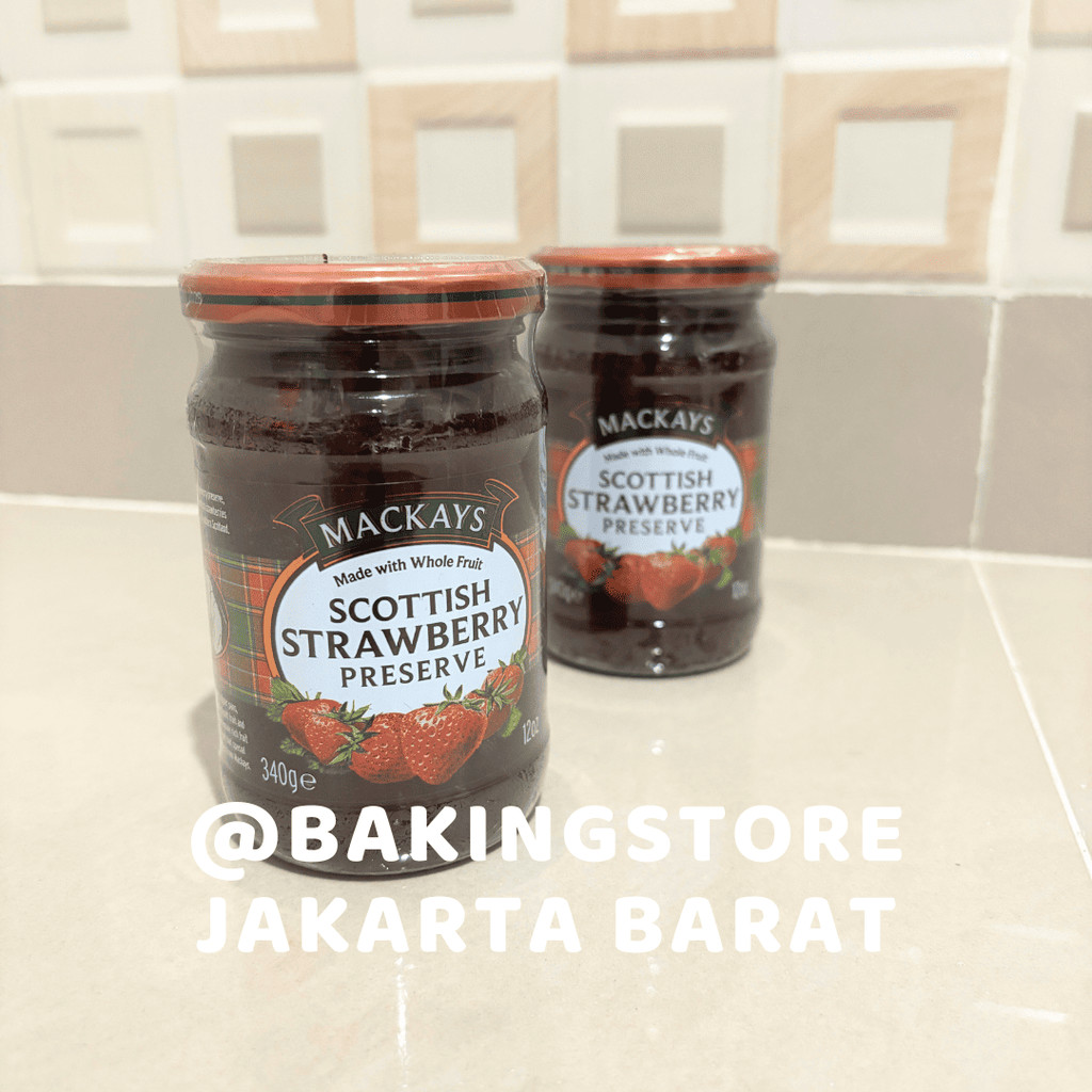

Mackays Scottish Strawberry Preserve (340 gr)