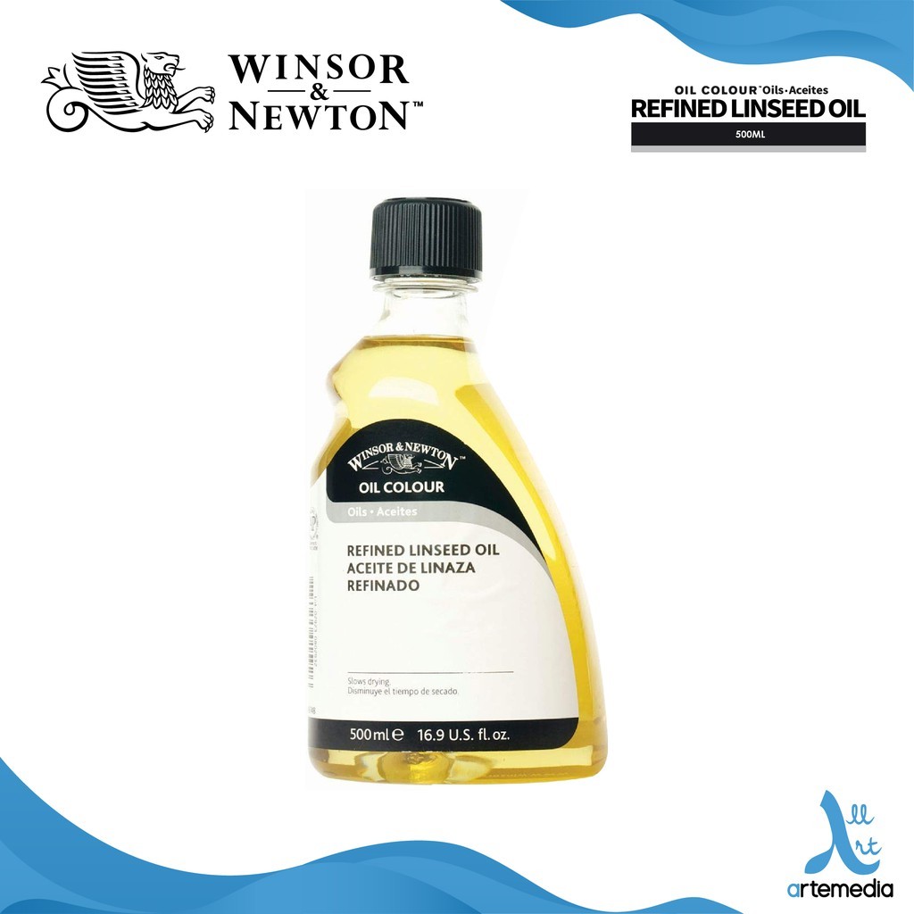 

Gramedia Surabaya - Winsor & Newton Refined Linseed Oil Painting Medium 500 ml