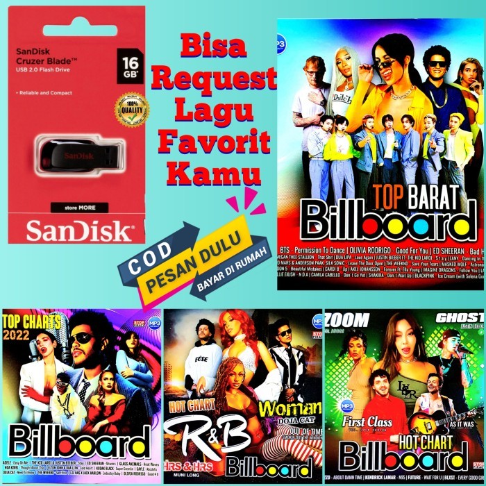 isi lagu flashdis flasdis Flashdisk Isi Album Lagu - Flashdisk USB Mobil - USB Sandisk Asli original