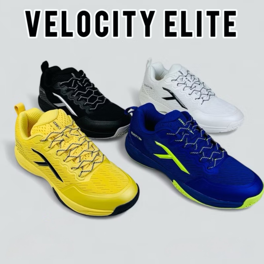 Sepatu Badminton HUNDRED VELOCITY ELITE ORI HUNDRED