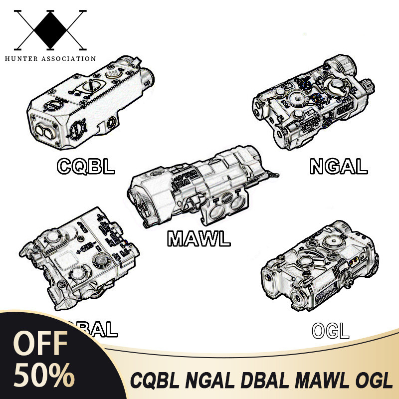 Wadsn All Metal CQBL NGAL DBAL MAWL OGL Tactic X300 M600C M300A Flashlight